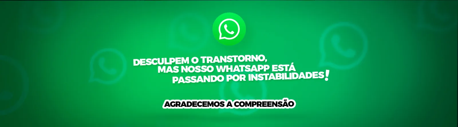 Instabilidade Whatsapp